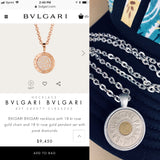 Token Charm Rare Chain Necklace
