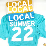 LOCAL SUMMER 22 Tshirt Light Aqua