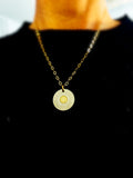 Token GOLD * Oval Link Chain Necklace