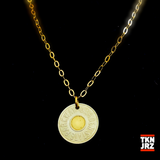 Token GOLD * Oval Link Chain Necklace
