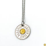 Token Twisted Cable Chain Necklace
