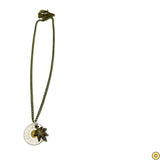 Token Necklace w/ Hemp Charm