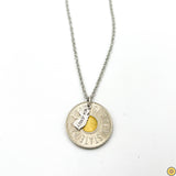 Token Necklace w/ NJ State Charm