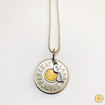 TOKEN STATE NECKLACE >> w/ New Jersey State Charm