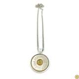 Token Charm Curb Chain Necklace